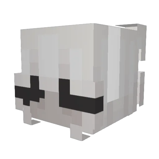 ilymelu Minecraft avatar head, 3D render