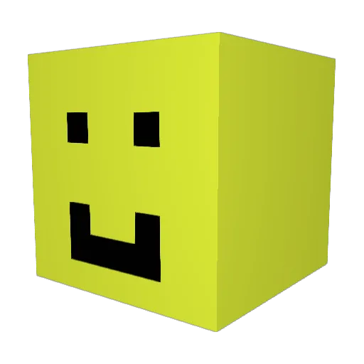 ilynicolai Minecraft avatar head, 3D render