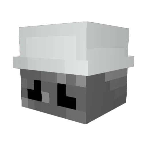 ilynnm Minecraft avatar head, 3D render