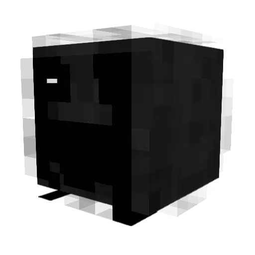 ilypeace Minecraft avatar head, 3D render