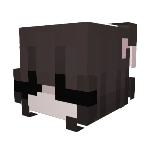 ilysofiaa Minecraft avatar head, 3D render