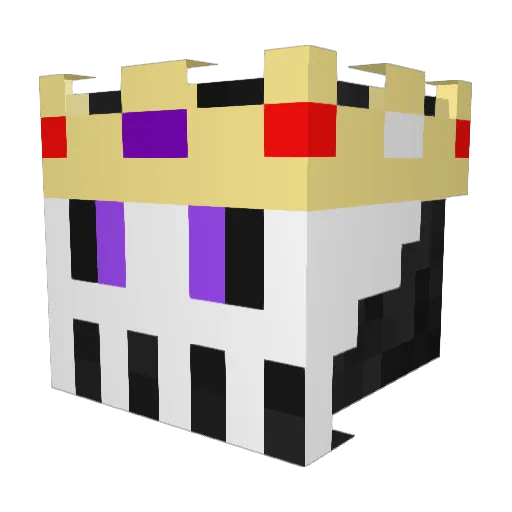ilyyxngsizz Minecraft avatar head, 3D render