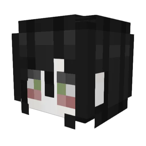 im5dontbullyme Minecraft avatar head, 3D render
