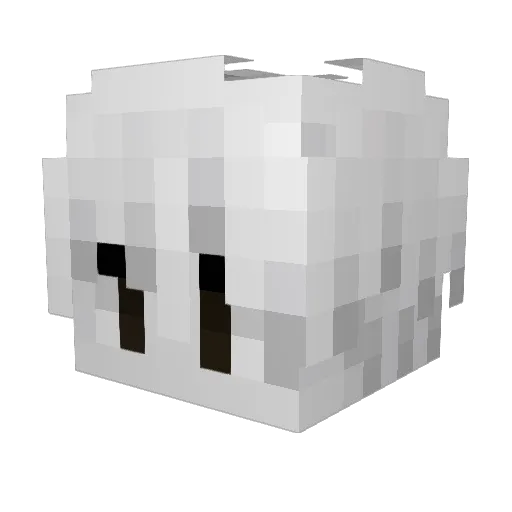 im5fr Minecraft avatar head, 3D render