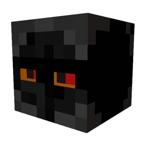 imBetterADV Minecraft avatar head, 3D render