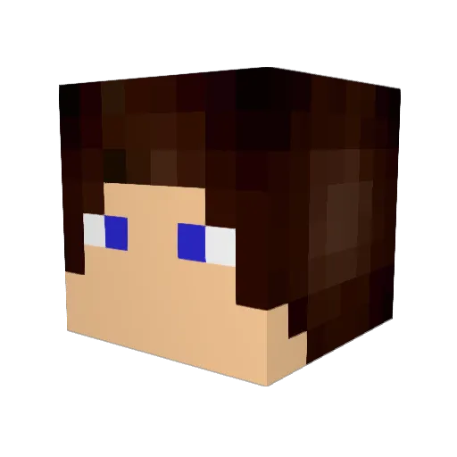 imBlazePT Minecraft avatar head, 3D render