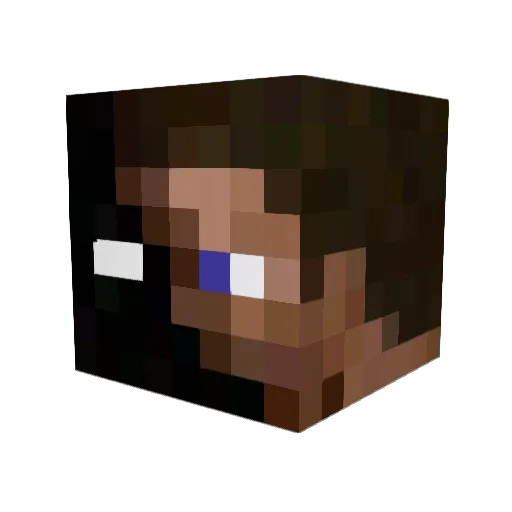 imHowl Minecraft avatar head, 3D render