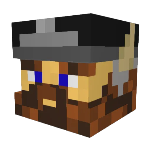 imLogicz Minecraft avatar head, 3D render