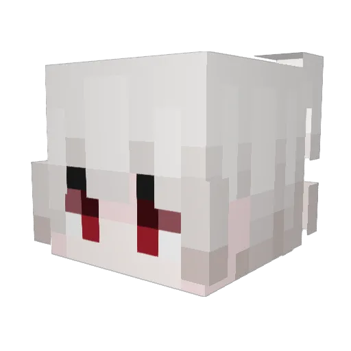 imLvsty Minecraft avatar head, 3D render