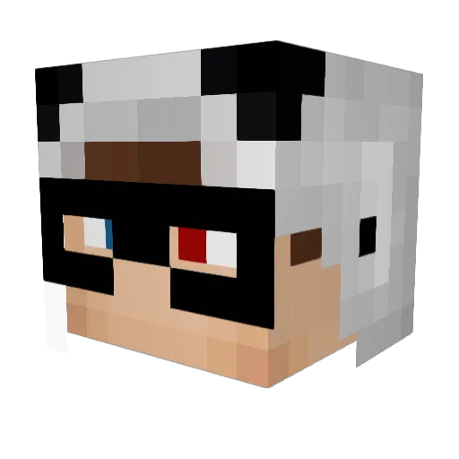 imM0M0 Minecraft avatar head, 3D render