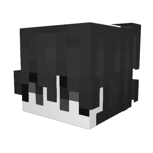 imRevival Minecraft avatar head, 3D render
