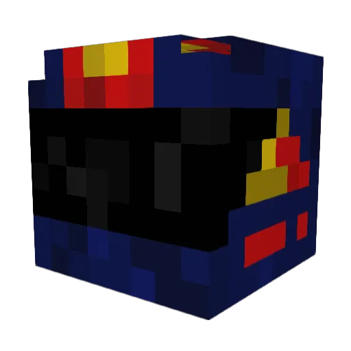 imRobertsen Minecraft avatar head, 3D render