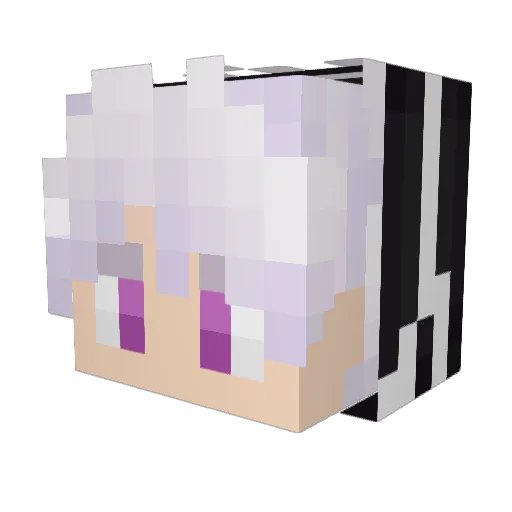 imRobzz Minecraft avatar head, 3D render