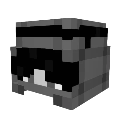 imShaoZ Minecraft avatar head, 3D render