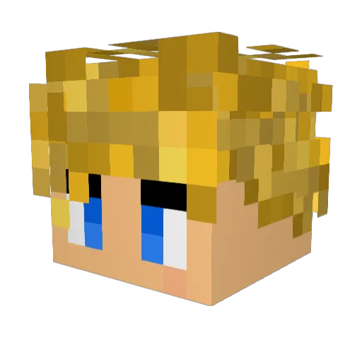 imUR_MommY Minecraft avatar head, 3D render