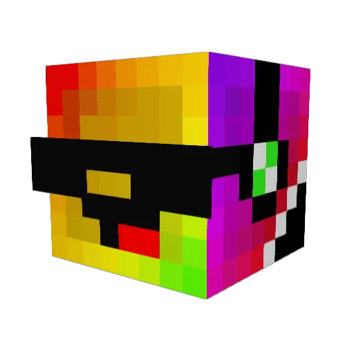 im___alone Minecraft avatar head, 3D render