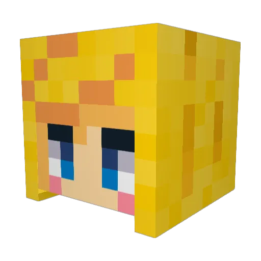 im_a_good_boye Minecraft avatar head, 3D render