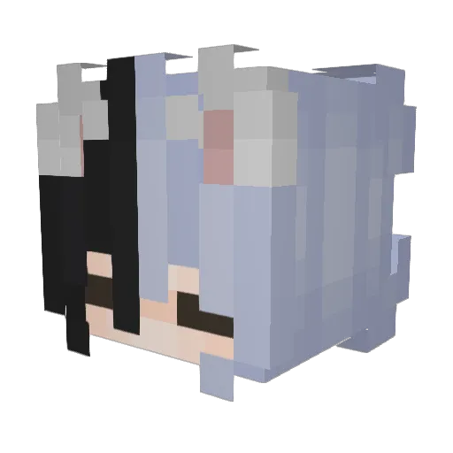 im_a_hd_pc Minecraft avatar head, 3D render