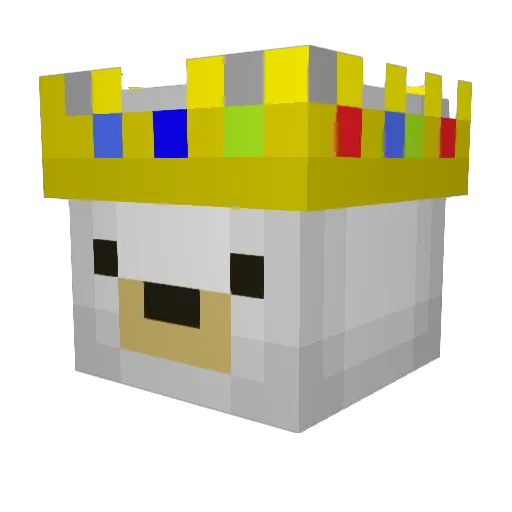 im_bored7 Minecraft avatar head, 3D render