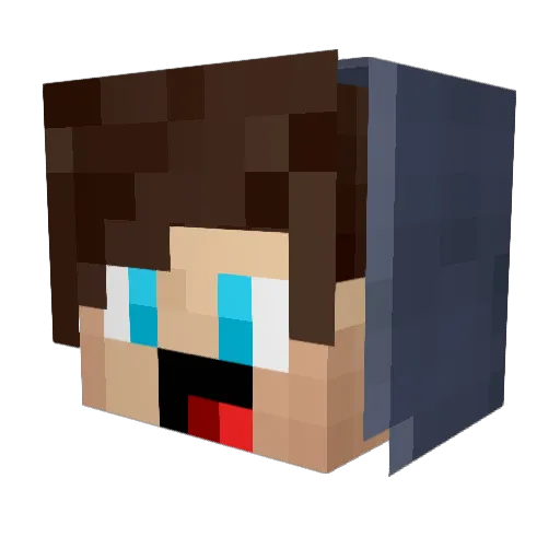 im_not_d3pry Minecraft avatar head, 3D render