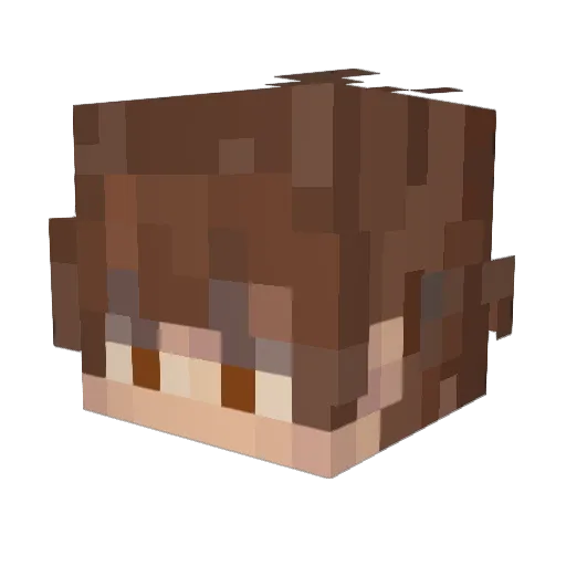 im_samwel Minecraft avatar head, 3D render