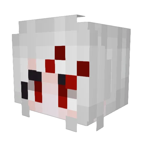 im_toy_ Minecraft avatar head, 3D render