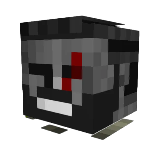 im_zavi Minecraft avatar head, 3D render