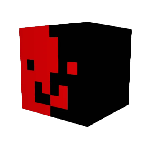 ima_blackbby Minecraft avatar head, 3D render