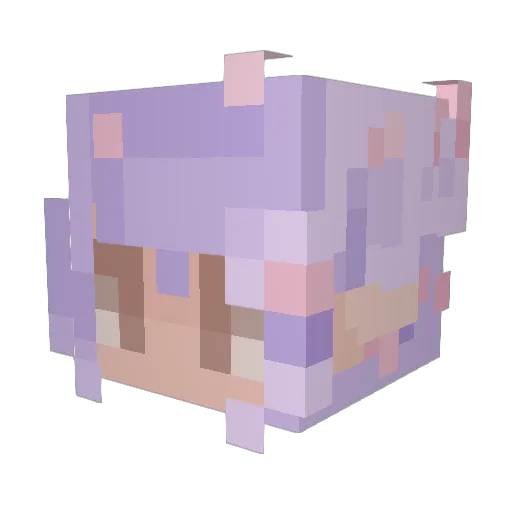 imabeach12 Minecraft avatar head, 3D render
