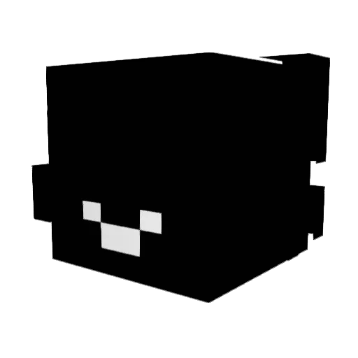 imabsolutetrash Minecraft avatar head, 3D render