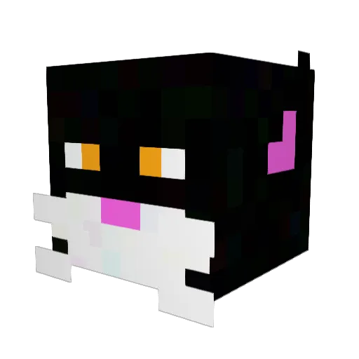 imabugg Minecraft avatar head, 3D render