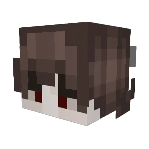 imactuallyhim Minecraft avatar head, 3D render