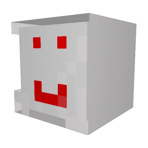 imadayuki Minecraft avatar head, 3D render