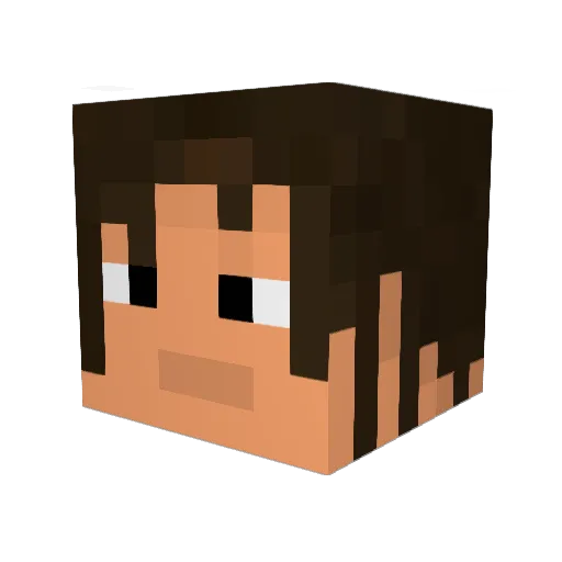 imafrog69 Minecraft avatar head, 3D render