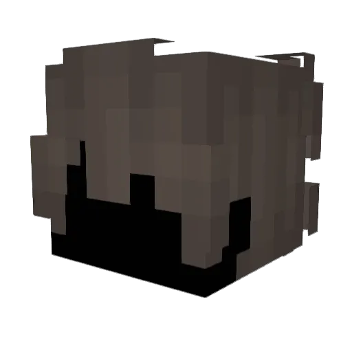 imag0dei Minecraft avatar head, 3D render