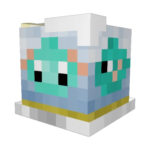 imagassyguy Minecraft avatar head, 3D render