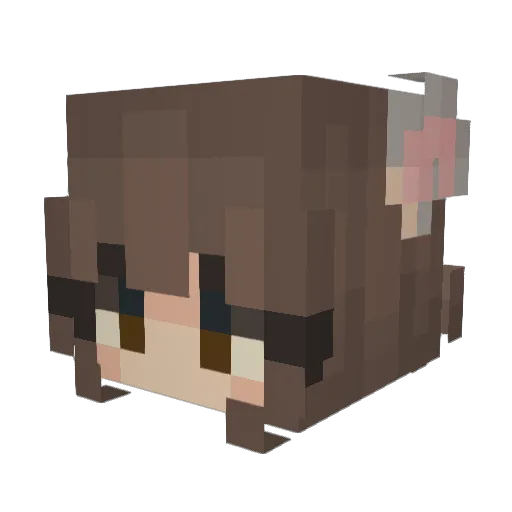 imagedotjpg Minecraft avatar head, 3D render