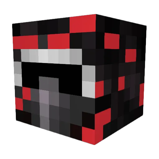 imalexren Minecraft avatar head, 3D render