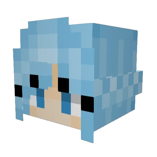 imaloser123123 Minecraft avatar head, 3D render
