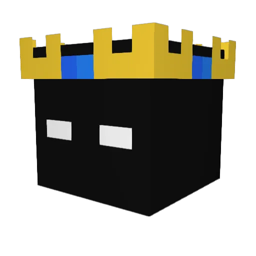 imam1 Minecraft avatar head, 3D render
