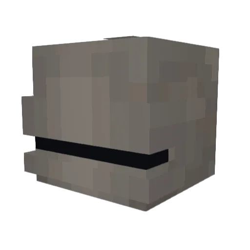imanito Minecraft avatar head, 3D render