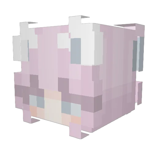 imanosuplayer Minecraft avatar head, 3D render