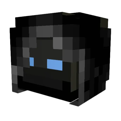 imascooterttv Minecraft avatar head, 3D render