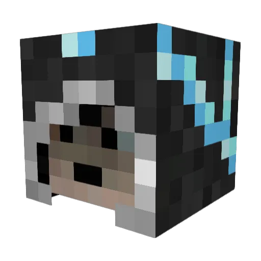 imastar22 Minecraft avatar head, 3D render