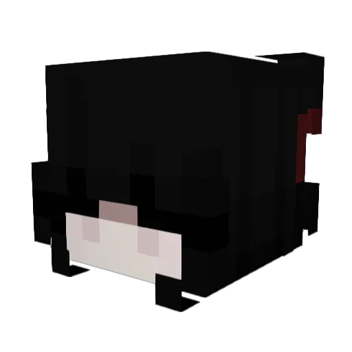imatinyfairy Minecraft avatar head, 3D render