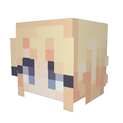 imatron3 Minecraft avatar head, 3D render