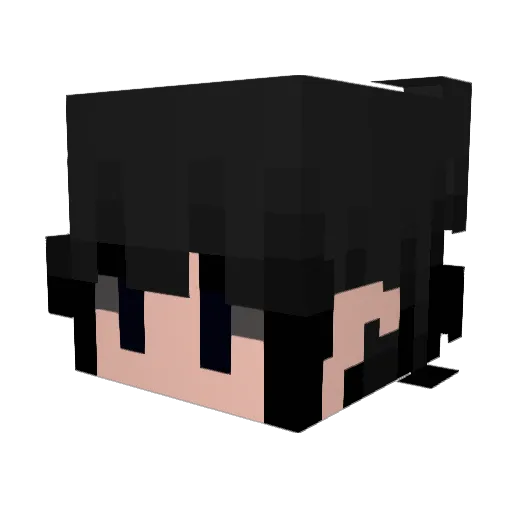 imattv546 Minecraft avatar head, 3D render