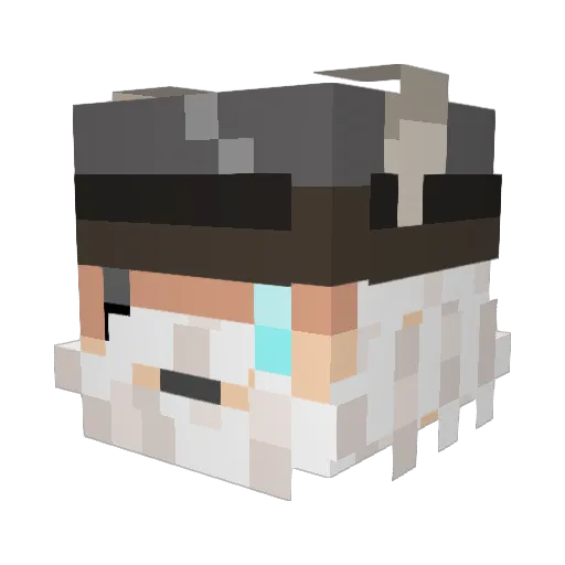 imattyyy Minecraft avatar head, 3D render