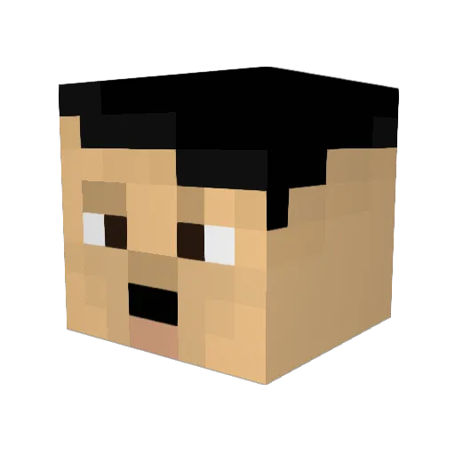 imcarl2008 Minecraft avatar head, 3D render