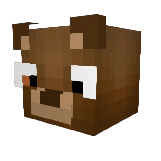 imceral25 Minecraft avatar head, 3D render